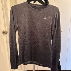 Long sleeve Nike workout top